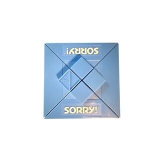 Vintage 1994 Hasbro Sorry Travel Board Game Portable Blue Case Compact Edition